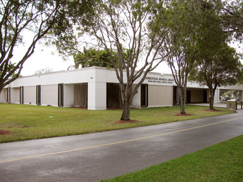 Homestead Branch Library Exterior