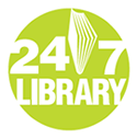 24/7 Library Icon