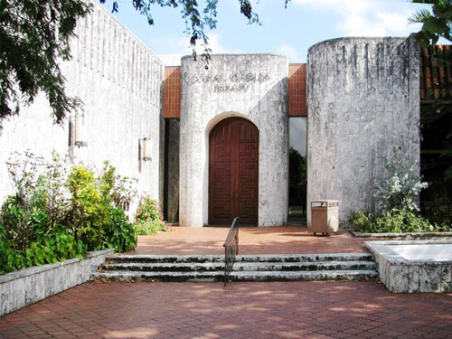 Exterior of Coral Gables Branch
